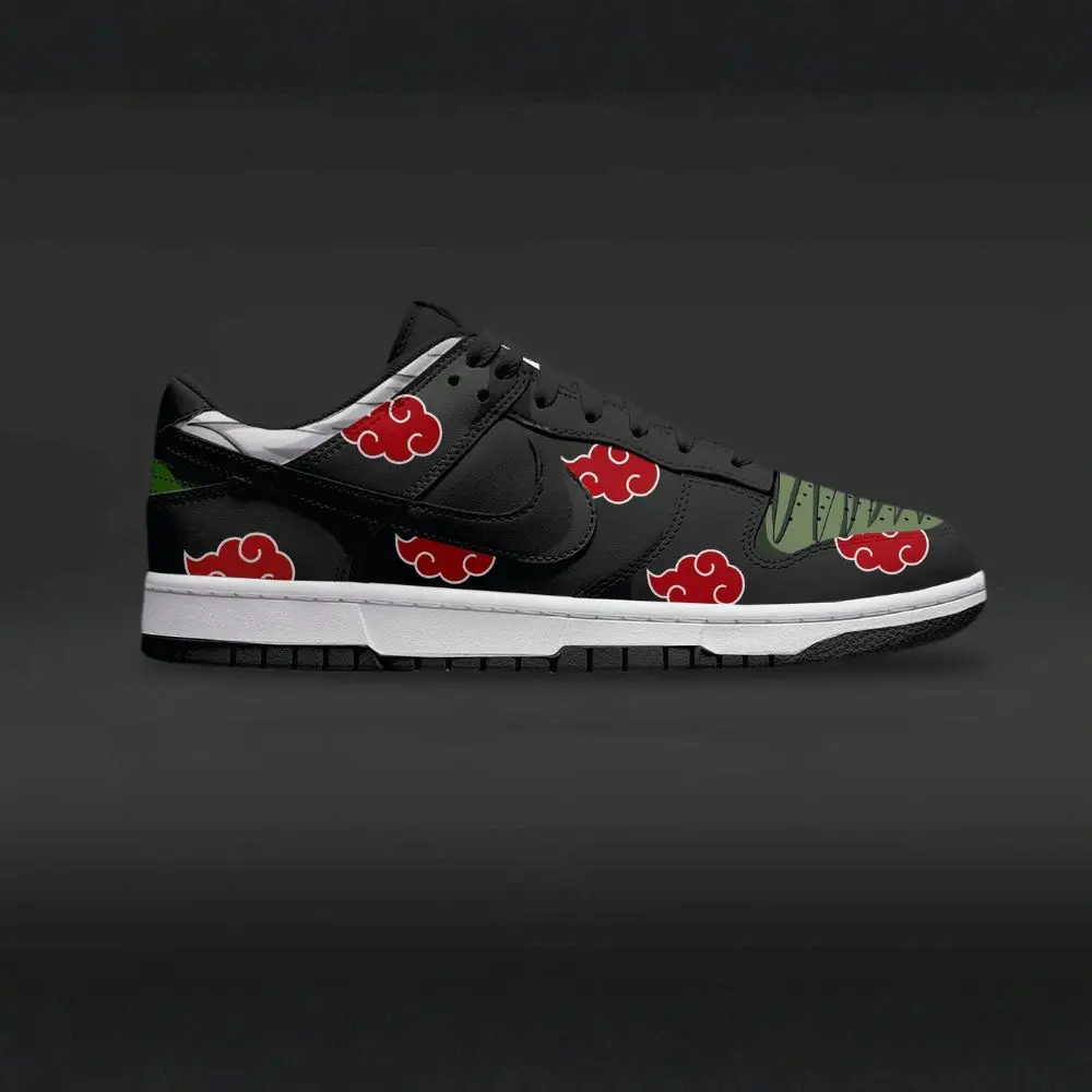 Zetsu Akatsuki Naruto Edition Low Top Shoes - Sneakatelier